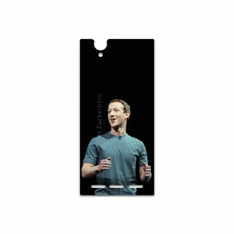 برچسب پوششی ماهوت مدل Mark Zuckerberg مناسب برای گوشی موبایل سونی Xperia T2 Ultra