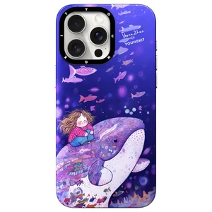 youngkit Purple Verna Zhao Dreamy case for apple iphone 13promax