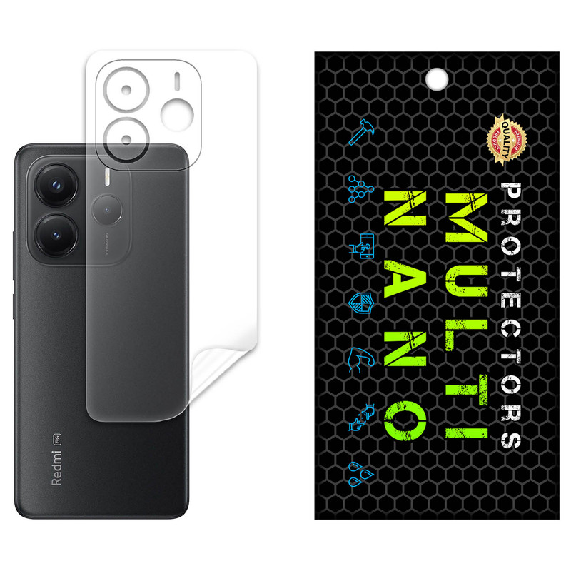 محافظ پشت گوشی مات نانو هیدروژل مولتی نانو مدل X-F1B مناسب برای گوشی موبایل شیائومی Redmi Note 14 5G