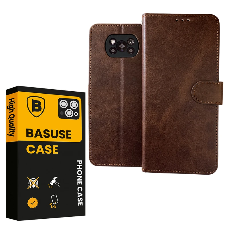 کیف کلاسوری باسئوس مدل Magneti کد M004 مناسب برای گوشی موبایل شیائومی POCO X3 / POCO X3PRO