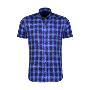 پیراهن آستین کوتاه مردانه کیکی رایکی مدل MBB20225-355