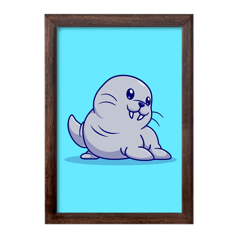 تابلو خندالو طرح حیوانات بامزه فک کد 29670