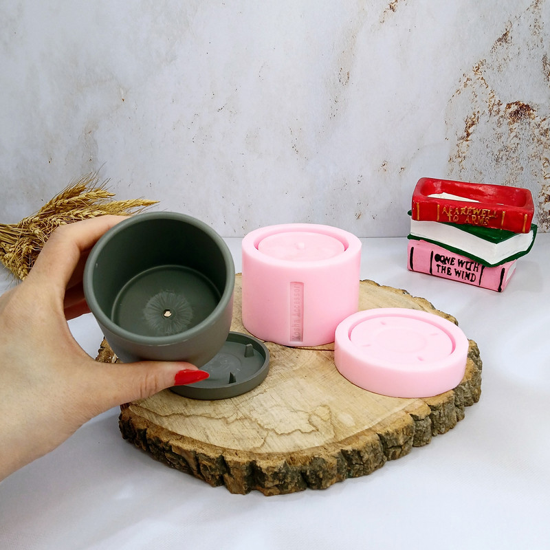 قالب کوشا اکسسوری مدل گلدان طرح دایره کفی دار بسته 2 عددی