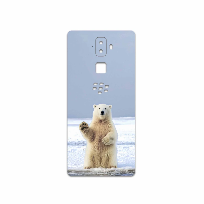 برچسب پوششی ماهوت مدل Polar-bear مناسب برای گوشی موبایل بلک بری Evolve