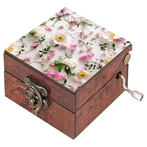 جعبه موزیکال مدل گل کد N281