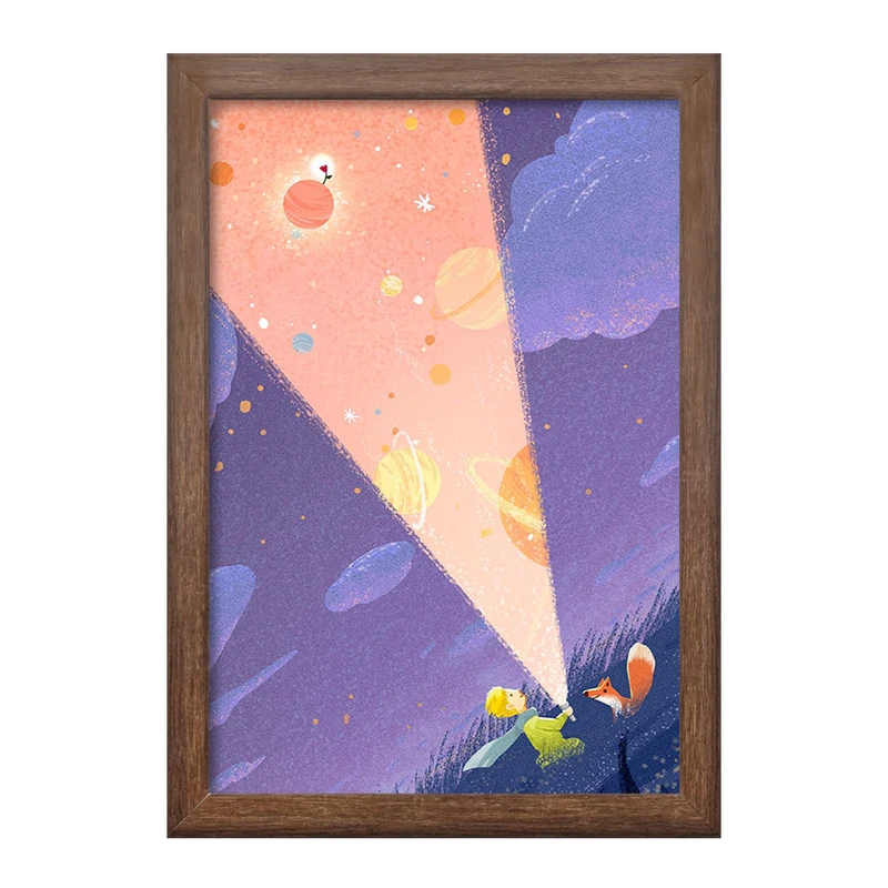 تابلو خندالو طرح شازده کوچولو کد 25787