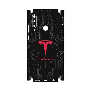 MAHOOT TESLA-Motors-FullSkin Cover Sticker for Huawei Y6P