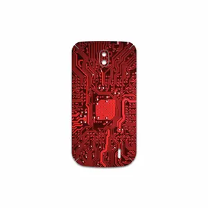 MAHOOT Red Printed Circuit Board Cover Sticker for Nokia 1