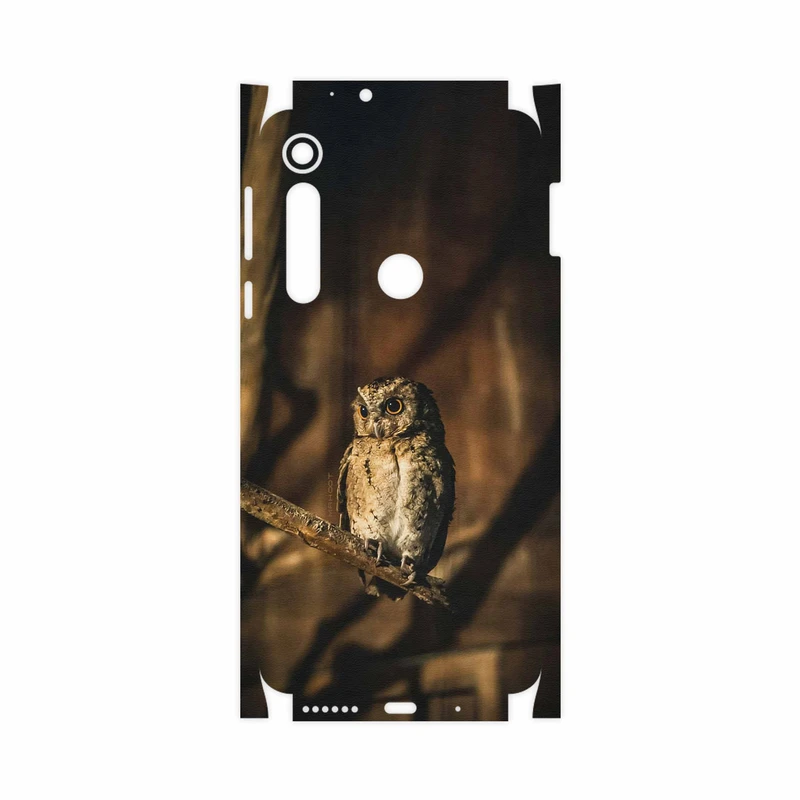 برچسب پوششی ماهوت مدل Owl-FullSkin مناسب برای گوشی موبایل موتورولا One Macro