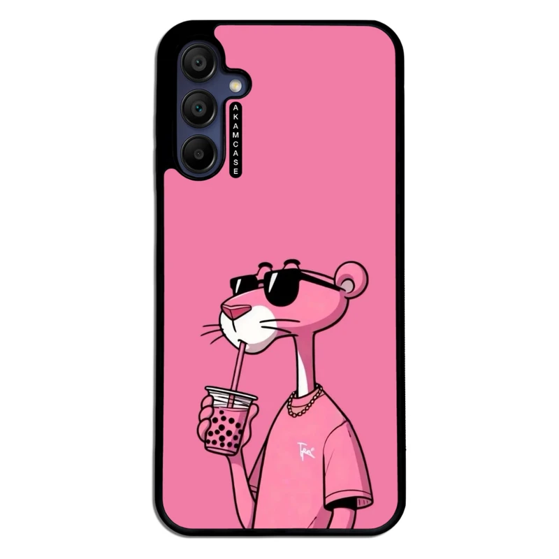 کاور آکام مدل AMC-WSGA15-PINK PANTHER12 مناسب برای گوشی موبایل سامسونگ Galaxy A15