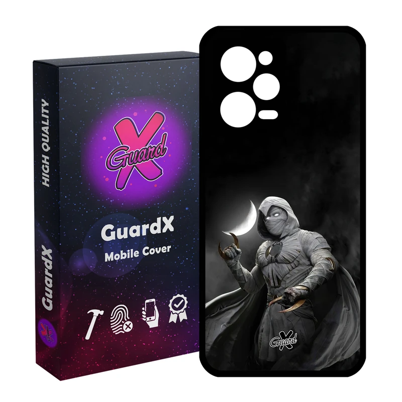 کاور گارد ایکس طرح Moon Knight مدل Glass10482 مناسب برای گوشی موبایل شیائومی Redmi Note 12 Pro 5G/Poco X5 Pro 5G/Note 12 Pro Pro speed