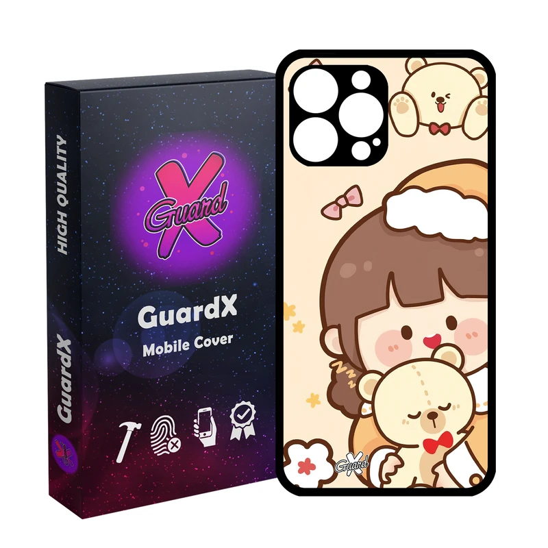 کاور گارد ایکس طرح Girl مدل Glass10524 مناسب برای گوشی موبایل اپل iPhone 13 Pro Max