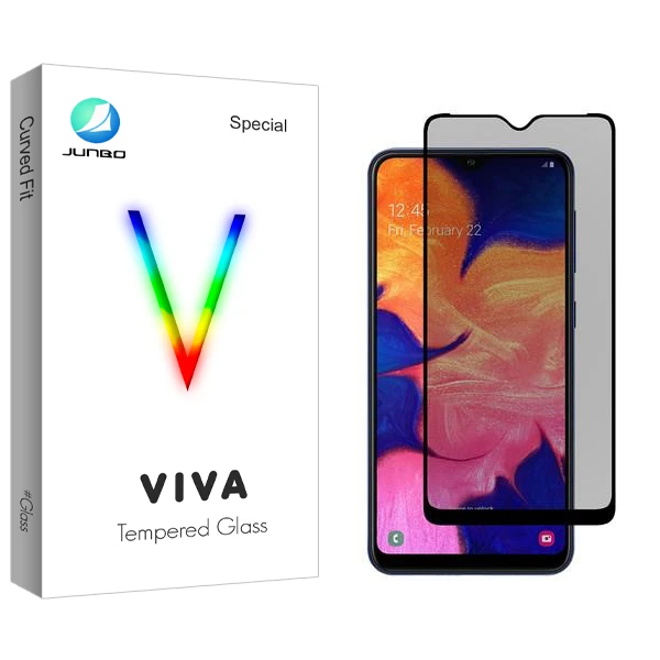 محافظ صفحه نمایش حریم شخصی جانبو مدل Viva مناسب برای گوشی موبایل سامسونگ Galaxy A10