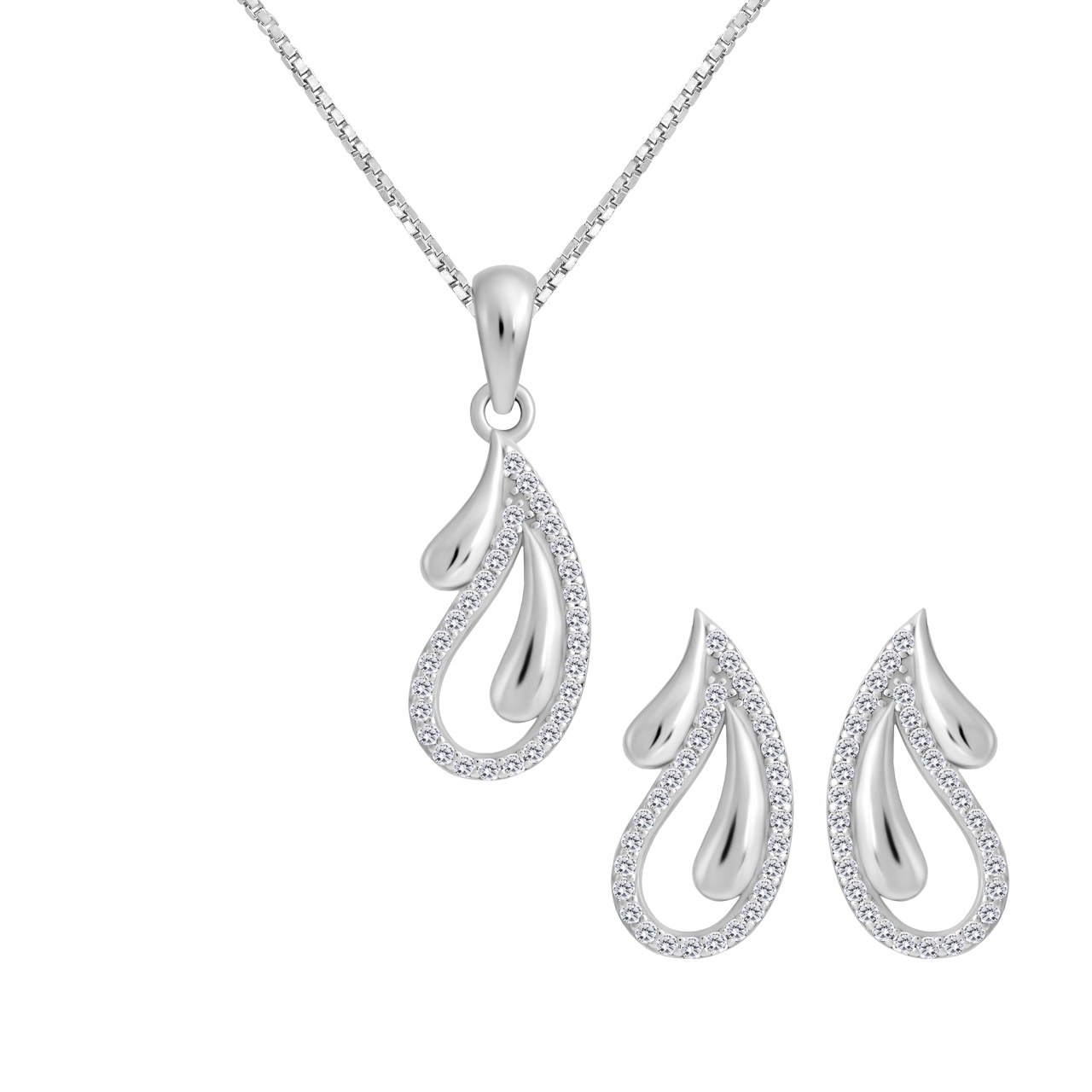 نیم ست نقره اقلیمه کد NN359