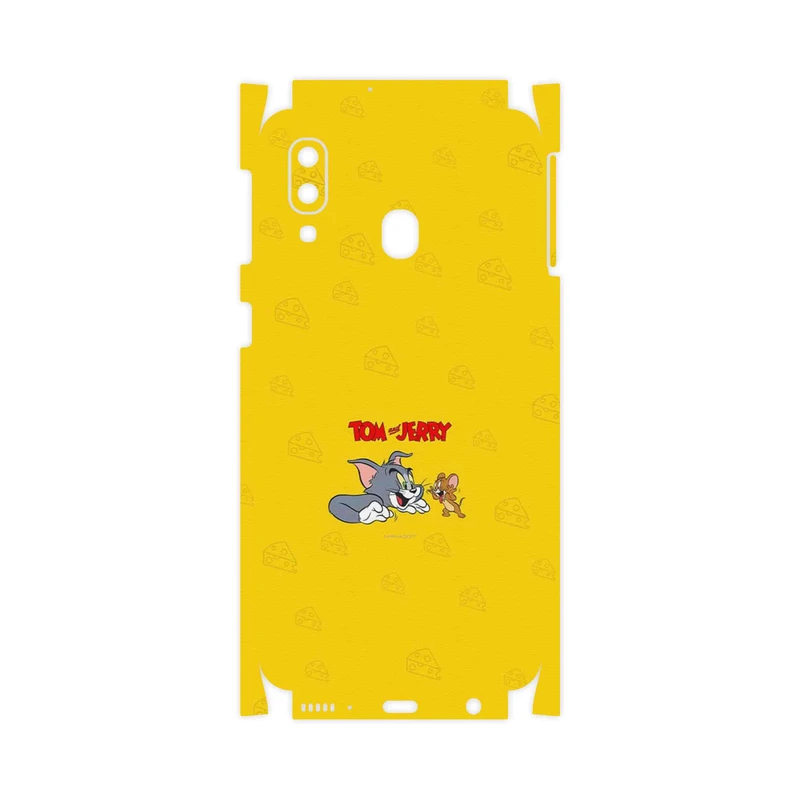برچسب پوششی ماهوت مدل Tom and Jerry-FullSkin مناسب برای گوشی موبایل سامسونگ Galaxy A40