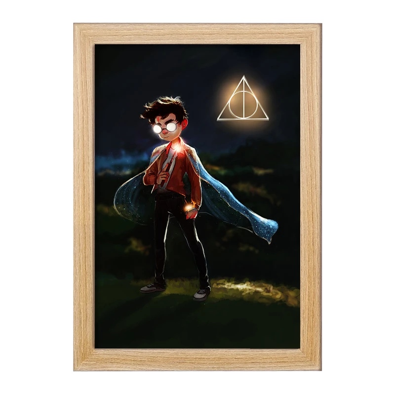 تابلو خندالو مدل هری پاتر (Harry Potter) کد F861