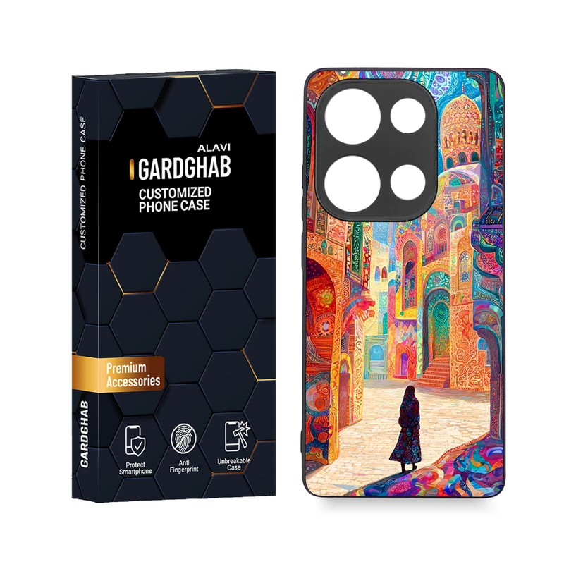 کاور گارد قاب علوی مدل دور ژله ای مناسب برای گوشی موبایل شیائومی Redmi Note 13 Pro 4G