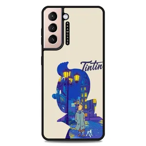 AKAM AMC-WSGS21P-TINTIN-25 Cover For Samsung Galaxy S21 Plus