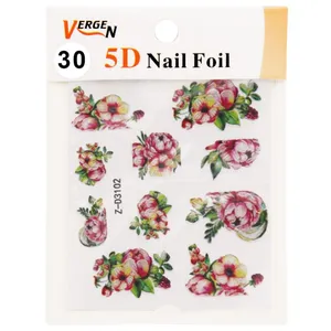 استیکر طراحی ناخن ورژن مدل GS125 مدل 30