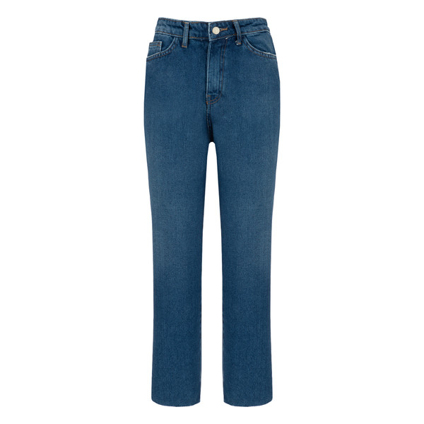 شلوار جین زنانه سرژه مدل 221164 رنگ آبی