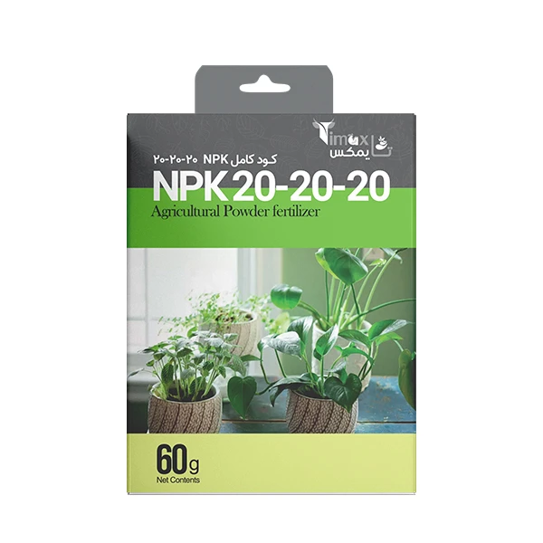 کود سه بیست تایمکس مدل NPK پودری وزن 60 گرم