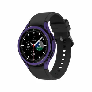 MAHOOT Matte-BlueBerry Cover Sticker for Samsung Watch4 Classic 46mm Smartwatch
