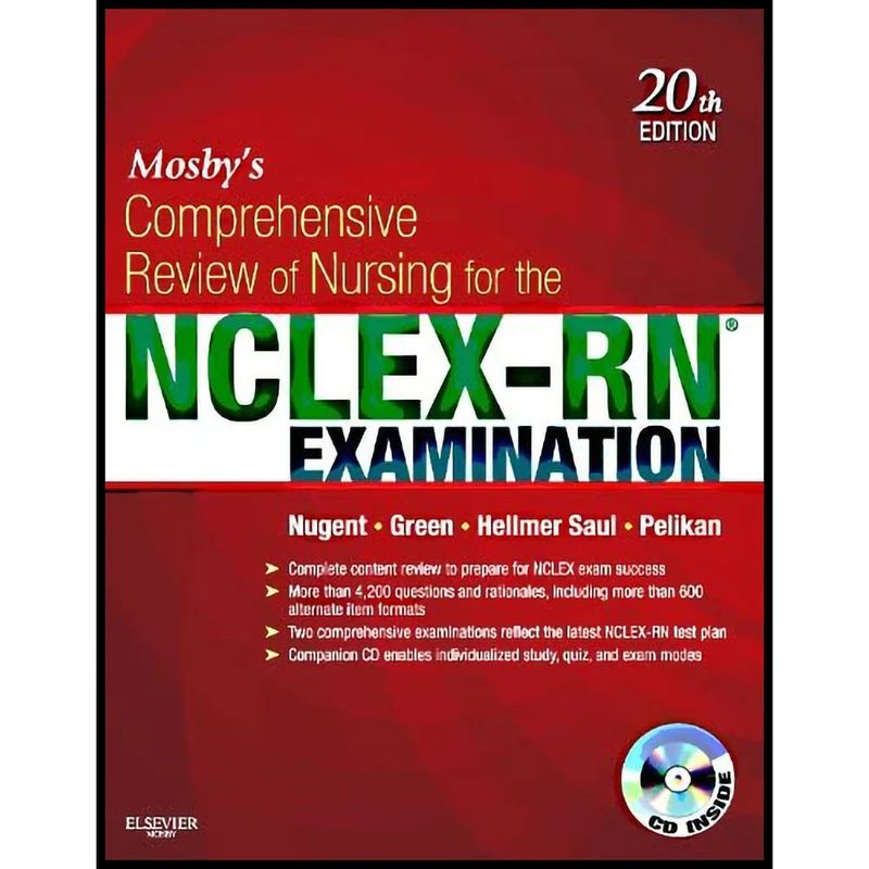 کتاب Mosby,s Comprehensive Review of Nursing for the NCLEX-RN Examination اثر جمعی از نویسندگان انتشارات Mosby