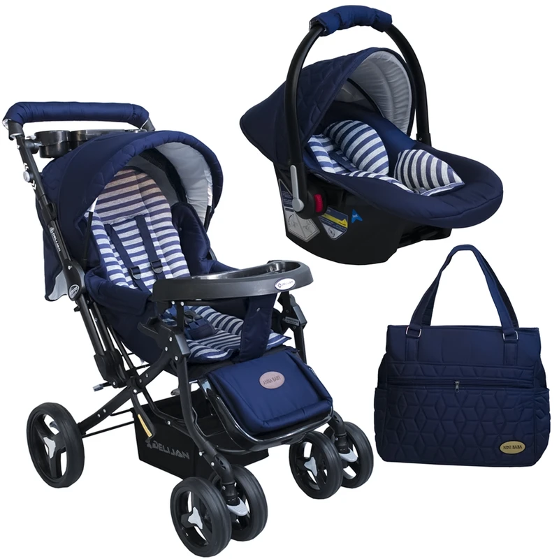 ست کالسکه دلیجان طرح Ana baby کد 205
