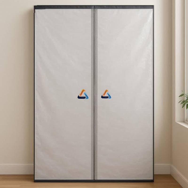 پرده مغناطیسی پرده مغناطیسی ماندگاران برنا مدل توری آهنربا یکسره سایز 230x120 سانتی‌متر