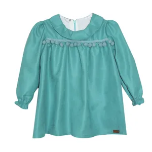 پیراهن دخترانه نازانتا مدل پوم پوم 102