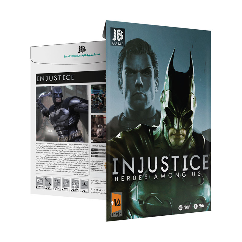 بازی Injustice Heroes Amoung Us مخصوص PC نشر جی بی تیم