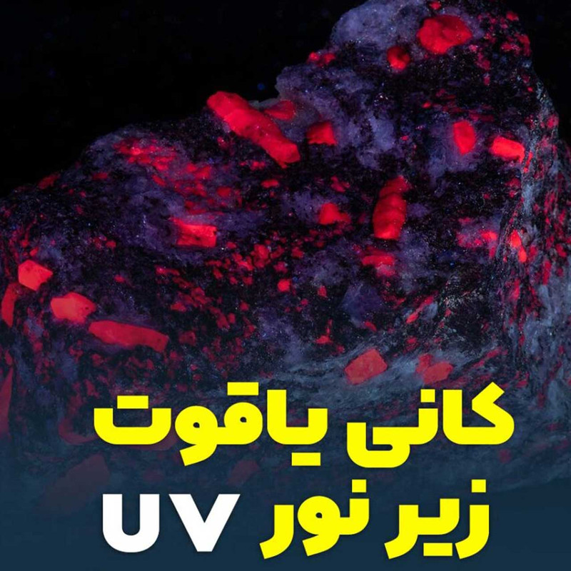 چراغ قوه دستی مدل سنگ شناسی کد UV 365NM W511