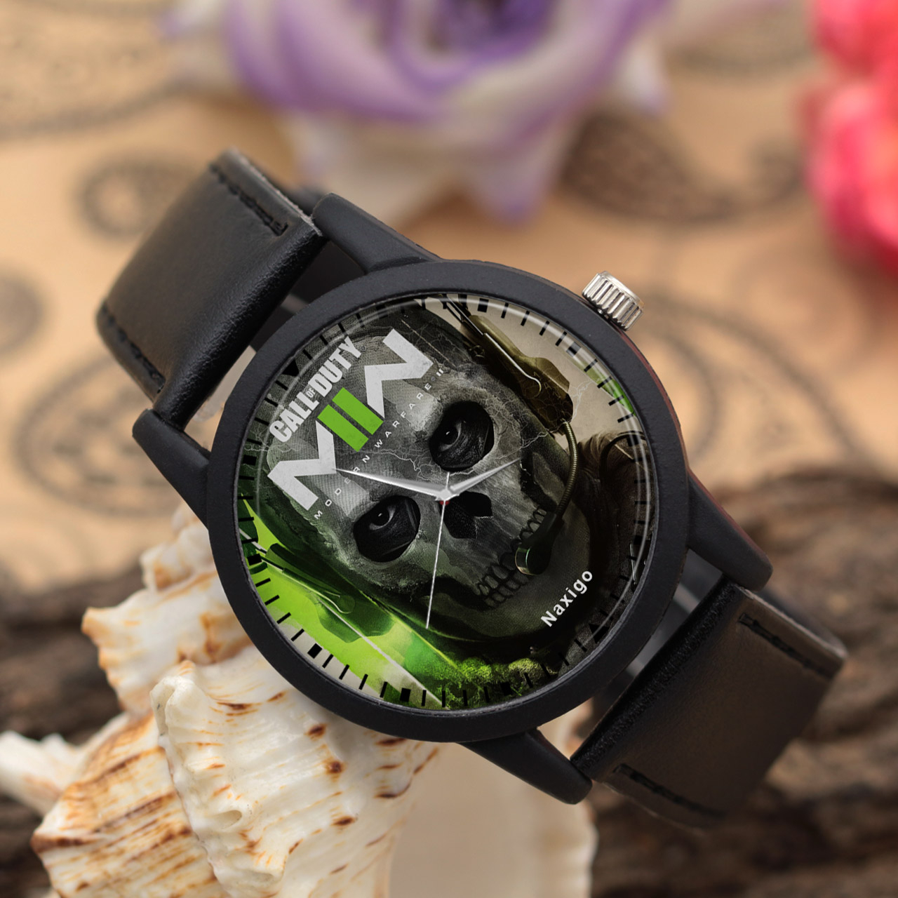 ساعت مچی عقربه ای ناکسیگو مدل کال آف دیوتی کد LF6756