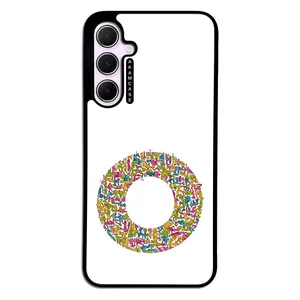 AKAM AMC-WSGA35-ALPHADOODLEBET-15 Cover For Samsung Galaxy A35