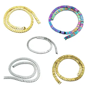 مهره دستبند مدل حدید طرح فلش کد 6 بسته 250 عددی