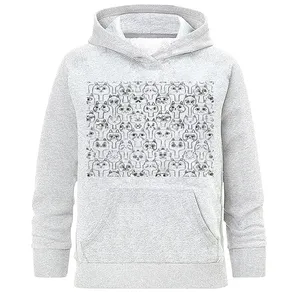 هودی زنانه طرح گربه فانتزی مدل H419