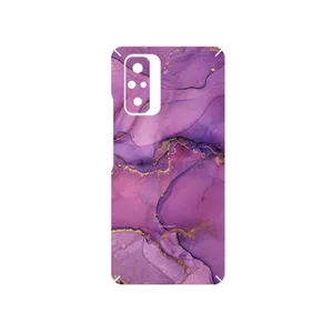 MAHOOT Purple Marble Cover Sticker for Xiaomi Redmi Note 10 Pro Max