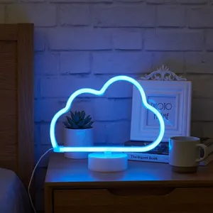 Cloudy neon model bedside lamp