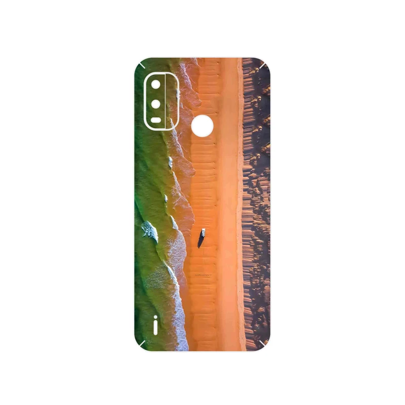 برچسب پوششی ماهوت مدل Beach and Green Sea مناسب برای گوشی موبایل نوکیا G11 Plus