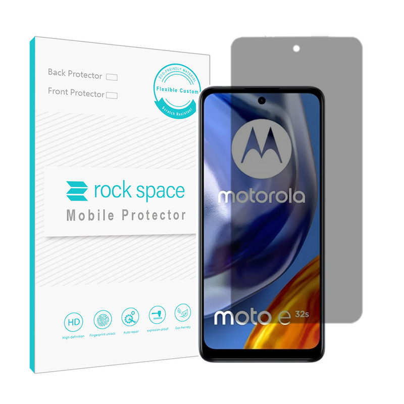 محافظ صفحه نمایش حریم شخصی راک اسپیس مدل HyPRV مناسب برای گوشی موبایل موتورولا Moto E32s