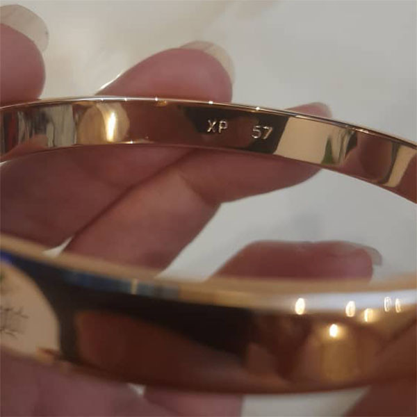 دستبند النگویی زنانه ژوپینگ مدل 57