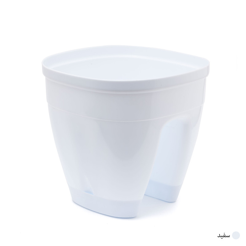 گلدان گل آذین مدل پلاستیکی نرده ای کد 642