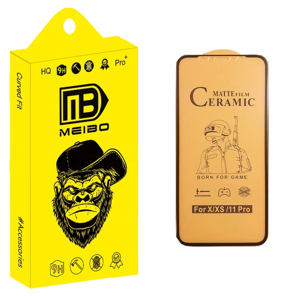 محافظ صفحه نمایش سرامیکی میبو مدل +MHD مناسب برای گوشی موبایل اپل iPhone XS