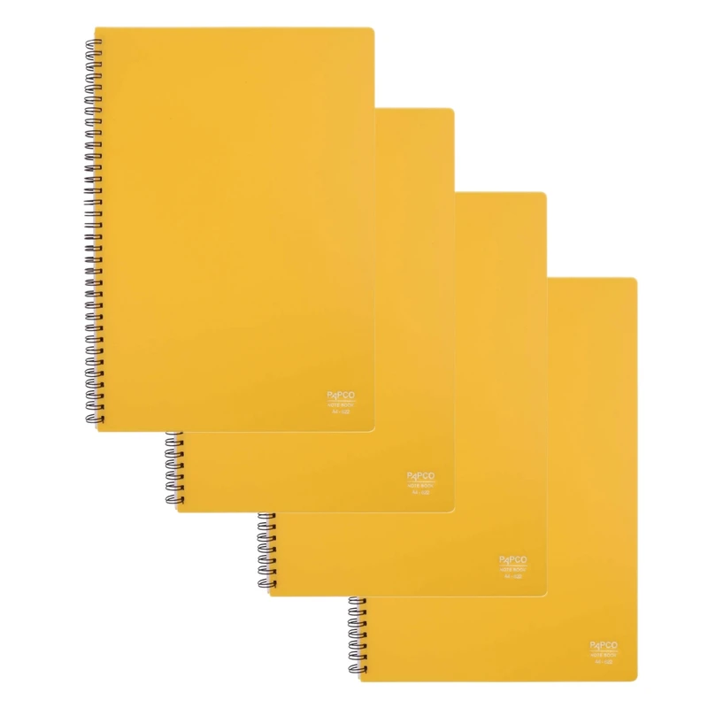 دفتر پاپکو مدل A4 بسته 4 عددی