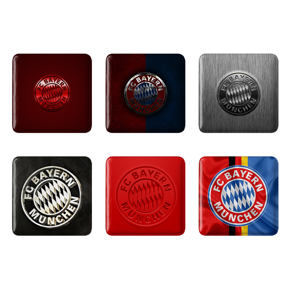 مگنت خندالو طرح باشگاه بایرن مونیخ FC Bayern Munich کد 1722A مجموعه 6 عددی