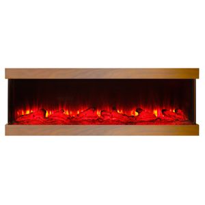 میز تلویزیون مدل شومینه مناسب برای تلویزیون تا 75 اینچ