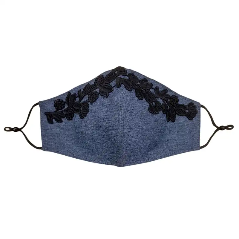 ماسک پارچه‌ای مدل آلاله کد 001