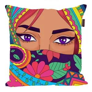 کوسن ناریکو طرح سنتی مدل چهره کد 03344