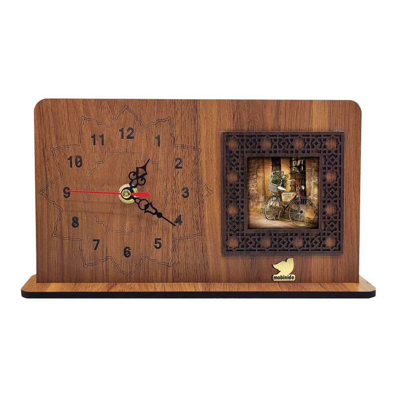 ساعت رومیزی مبین ایده مدل فانتزی B-h103