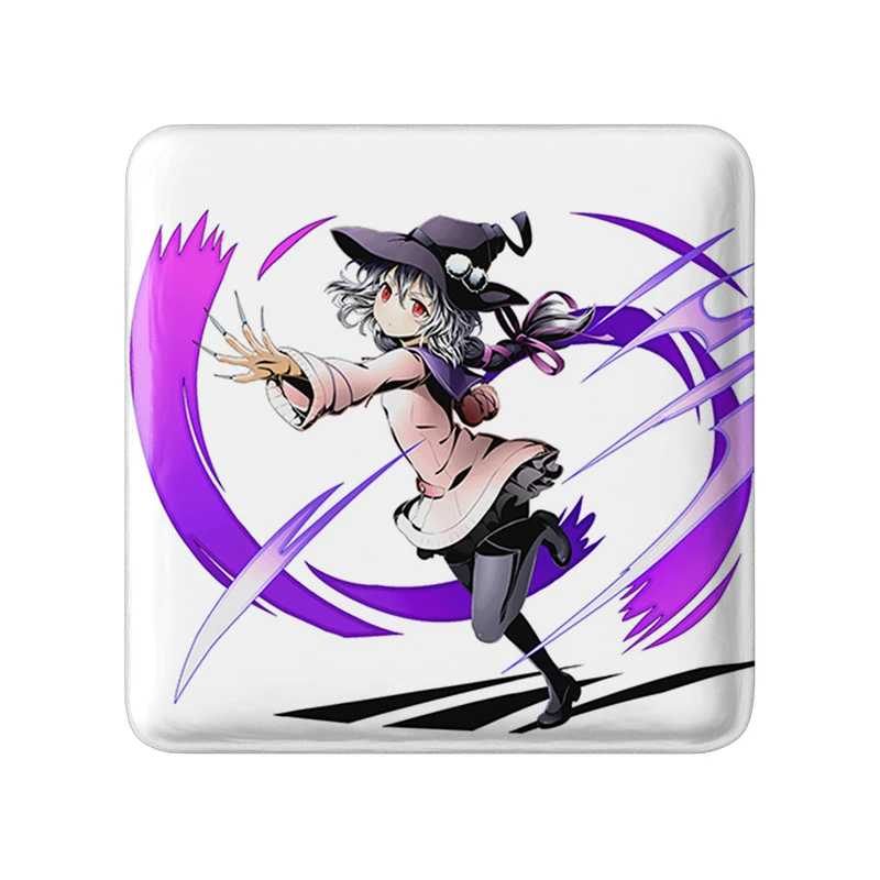 پیکسل خندالو طرح هاری انیمه گلوله سیاه مدل مربعی کد 35804